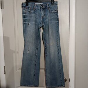 Old Navy Women's Straight Distressed Jeans Size 4